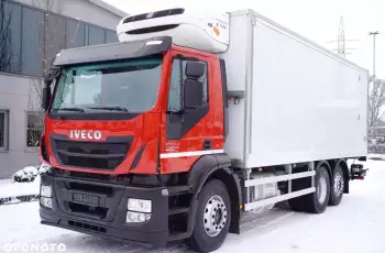 Iveco Stralis 310 6×2 E6 Refrigerator 18 pallets / Tail lift