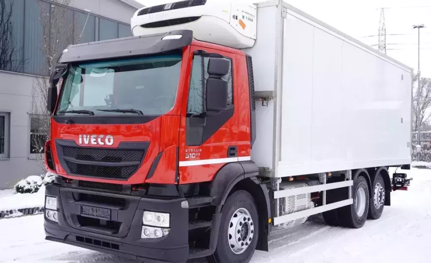 Iveco Stralis 310 6×2 E6 Refrigerator 18 pallets / Tail lift zdjęcie 