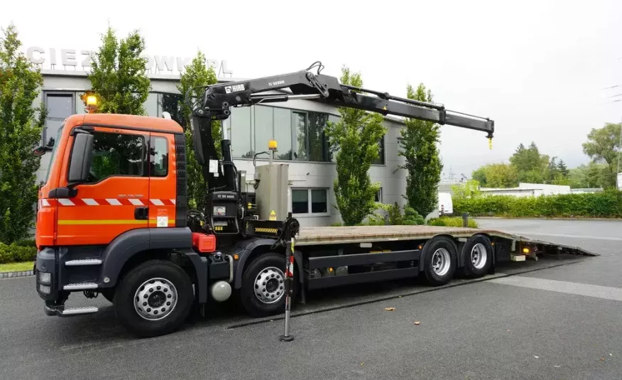 MAN TGS 35.360EEV 8×2 / HDS HIAB XS 166 HIDUO PILOT / Laweta zdjęcie 4