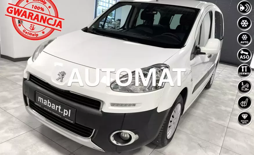 Peugeot Partner 1.6 e-HDI Lift AUTOMAT łopatki Klimatronic LED Po serwisie Z NIEMIEC zdjęcie 