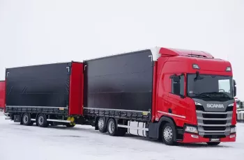 Scania SCANIA / R 450 / ACC / EURO 6 / ZESTAW PRZEJAZDOWY 120 M3 / RETARDER