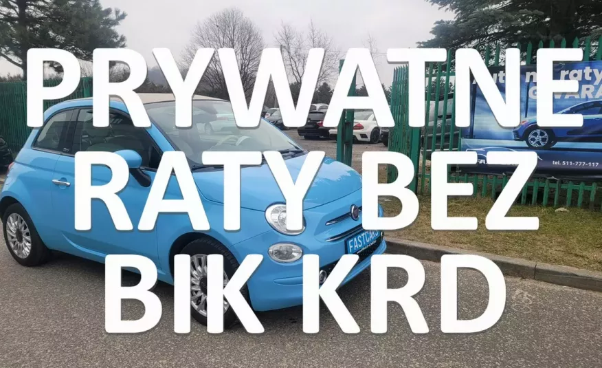 Fiat 500 cabrio na raty bez BIK KRD od FastCars zdjęcie 
