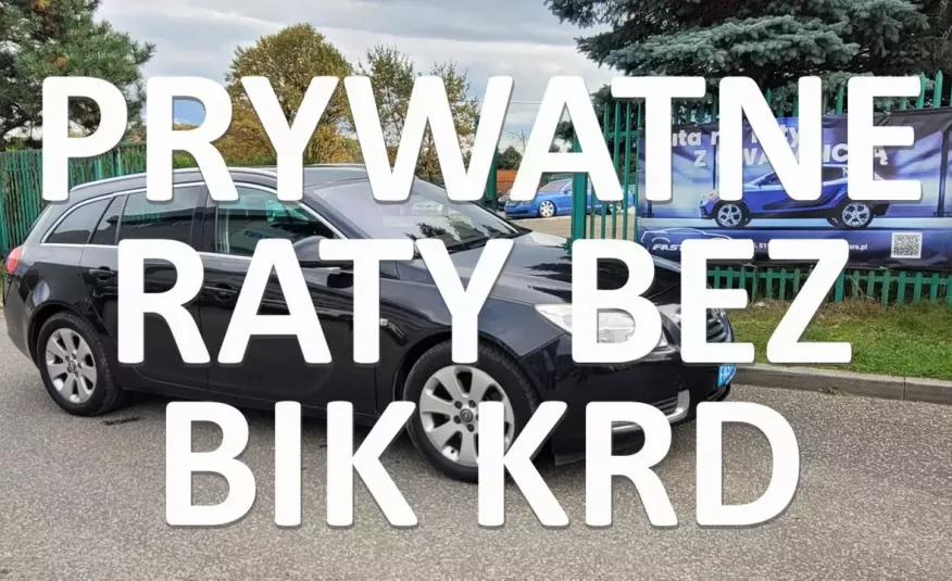 Opel Insignia kombi na prywatne raty od 1200 bez BIK KRD zdjęcie 