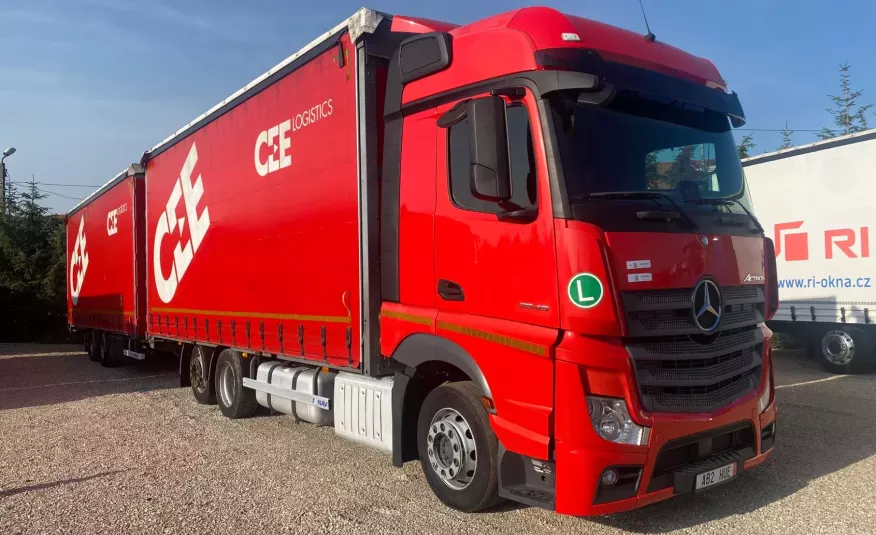 Mercedes ACTROS 2545 6X2 MP4 euro6 jumbo zestaw 120m 38palet zdjęcie 