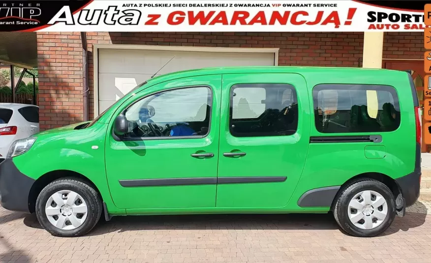 Renault Kangoo MAXI, LONG .1.5 DCI 90KM, Tempomat, Serwis ASO, Salon PL F.VAT23%, Leasing zdjęcie 