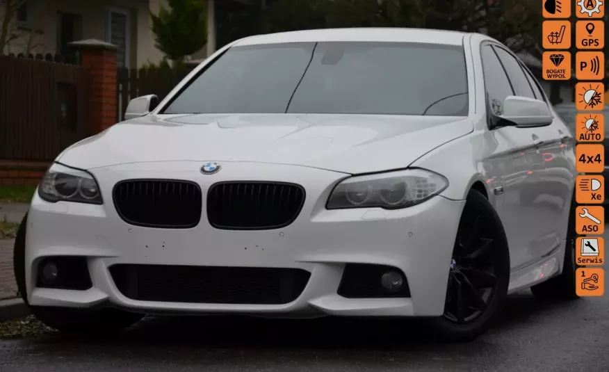 BMW 530 M-Pakiet 530XD 258KM Serwis Kamera Skóra Navi Start/Stop zdjęcie 