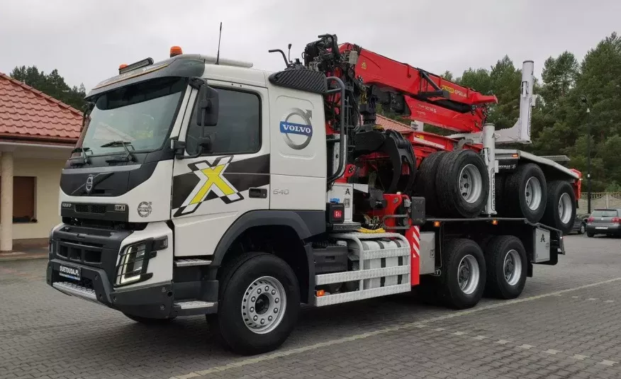 Volvo FMX 540 6x4 RETARDER PALFORET EPSILON S300L Do Drewna zdjęcie 