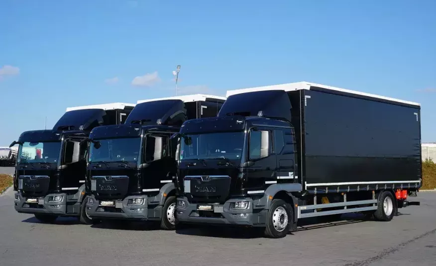 MAN TGM / 18.290 / ACC / E 6 / FIRANKA + WINDA / ŁAD. 9940 KG / 17 PALET zdjęcie 