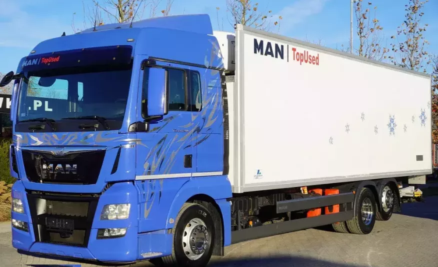 MAN TGX 26.400 / 6×2 / E6 / chłodnia 22 palety zdjęcie 