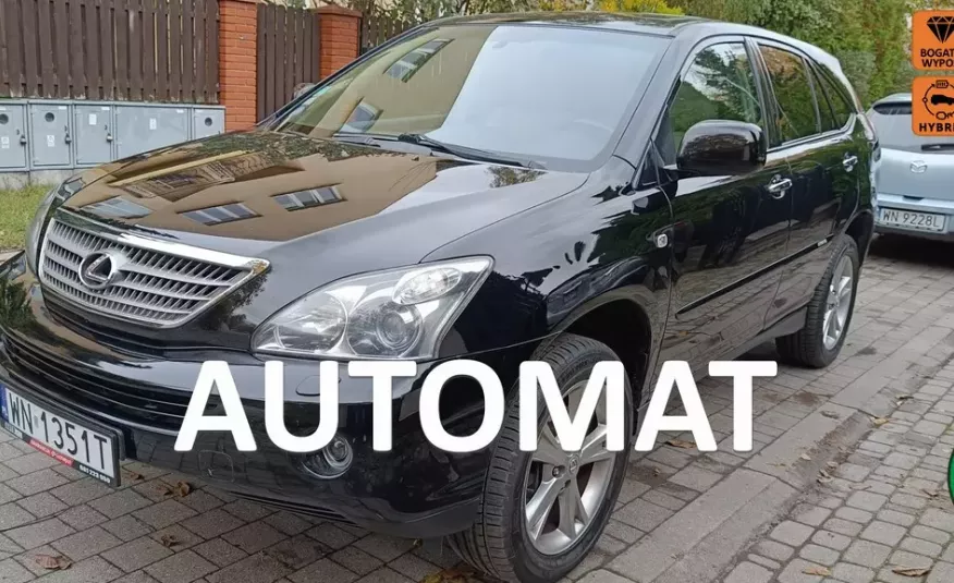 Lexus RX 400h President Luxury, AWD, automat, kamera.272 KM, nawigacja, skóra zdjęcie 
