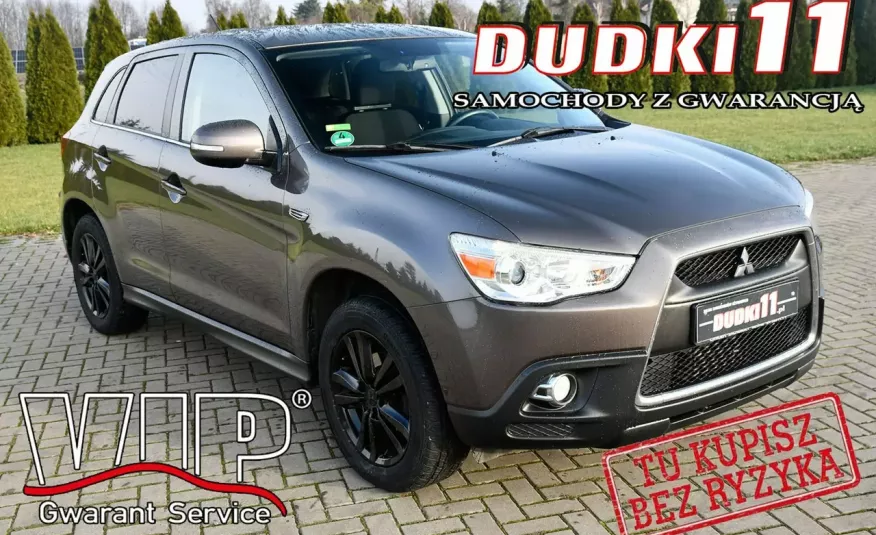 Mitsubishi ASX 1.8D DUDKI11 Klimatronic, Serwis, Podg.Fot.Hak.2 komp.Kół.GWARANCJA zdjęcie 