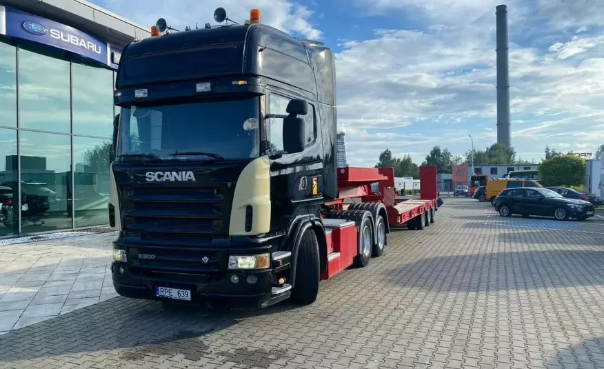 Scania R560 V8 , zestaw z naczepą, zdjęcie 