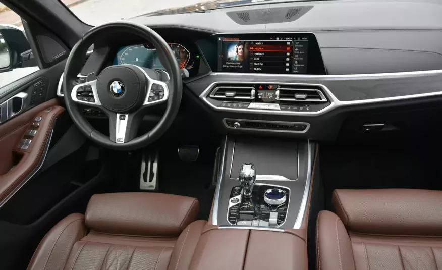 BMW X7 M50d 400KM 2020r. Mpakiet HeadUp H/K Laser Panorama HAK 22" Fv23 zdjęcie 5
