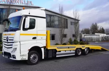 Mercedes Actros 2542 MP4 6×2 E6 / New tow truck 2024 / lifting and steering third axle