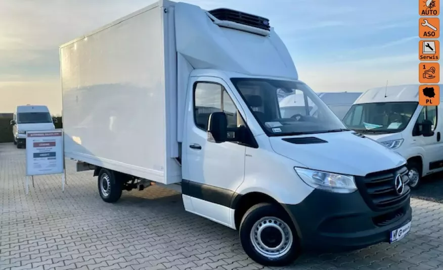 Mercedes Sprinter SALON PL / 314 143KM / CHŁODNIA MAXI + CARRIER / 8 EP / GWARANCJA zdjęcie 