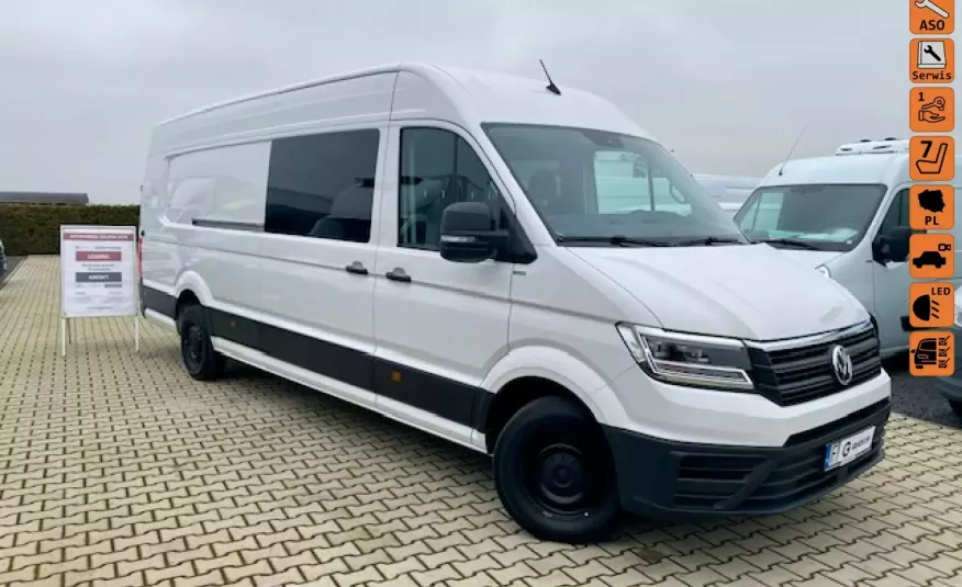 Volkswagen Crafter SALON PL / DOKA 7- OSÓB / 152 tys.km / SUPER MAXI XXXL / GWARANCJA zdjęcie 