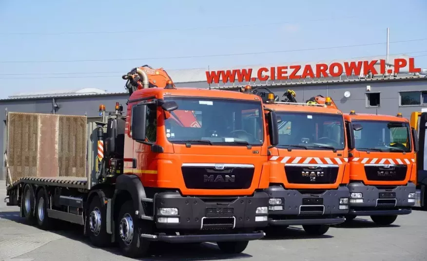 MAN TGS 35.360EEV 8×2 / HDS HIAB XS 166 HIDUO PILOT / Laweta zdjęcie 25