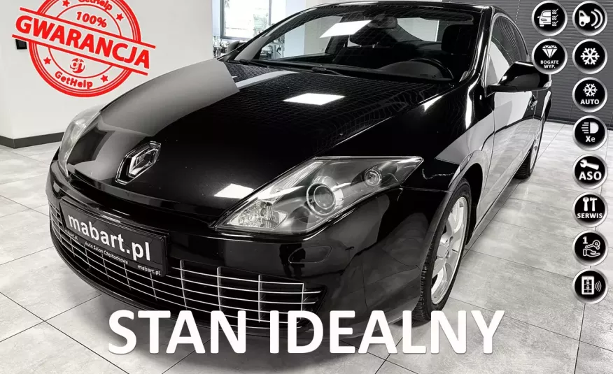 Renault Laguna 2.0 dci 150 KM COUPE Lift Black Edit BI-Xenon Alu NAVI GPS Z Niemiec zdjęcie 