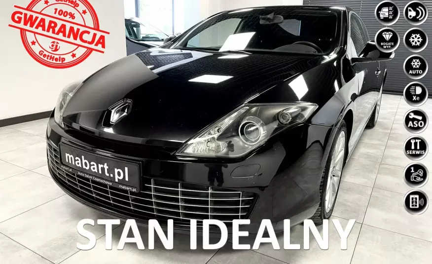 Renault Laguna 2.0 dci 150 KM COUPE Lift Black Edit BI-Xenon Alu NAVI GPS Z Niemiec zdjęcie 