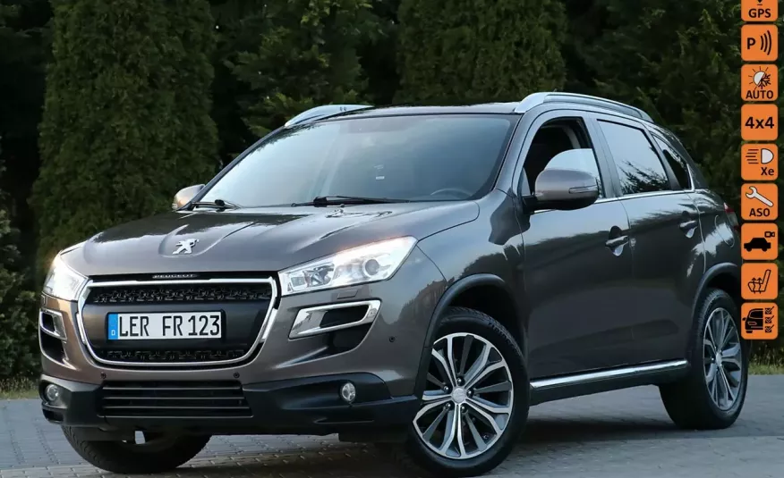 Peugeot 4008 150KM 4x4 Kamera Ksenon Ledy Navi Skóry Panorama Dach Tempomat Niemcy zdjęcie 