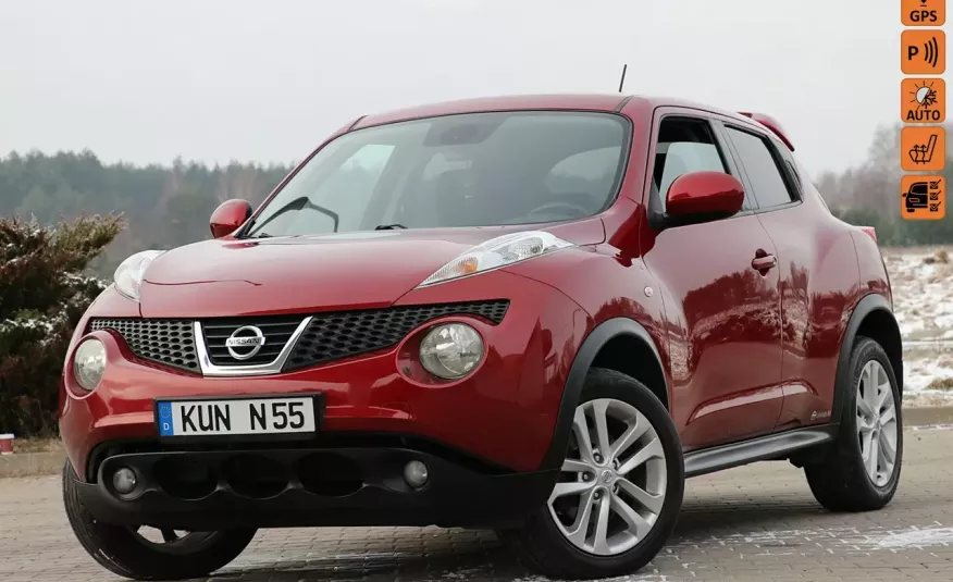 Nissan Juke 190KM Kamera Nawigacja Tempomat Podgrzewane Fotele TEKNA Serwis zdjęcie 
