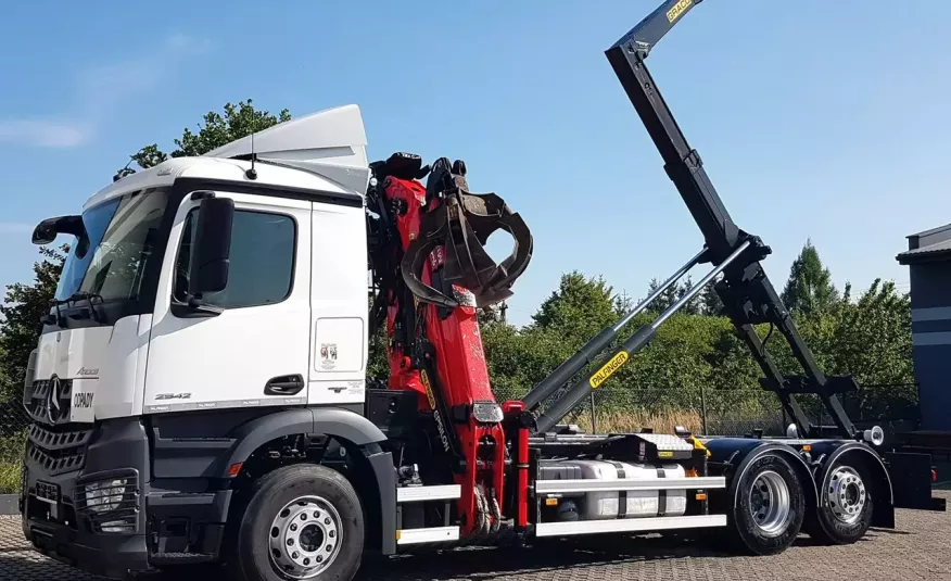 Mercedes AROCS HAKOWIEC ŻURAW HDS 6x2 CHWYTAK OBROTOWY zdjęcie 