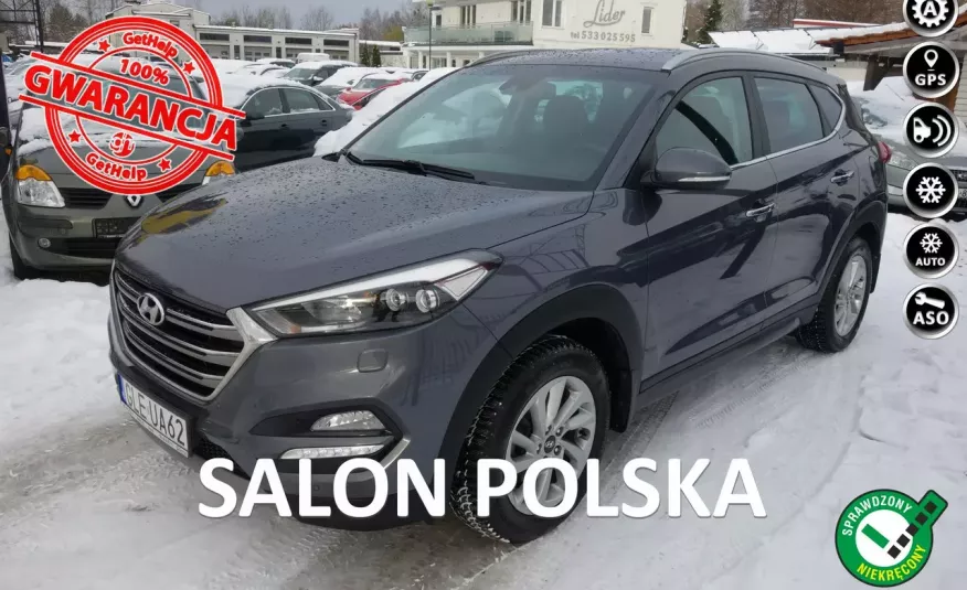 Hyundai Tucson 1.7 CRDi 141KM Salon PL 1-właściciel Automat Zadbany 70tysKM Zamiana zdjęcie 
