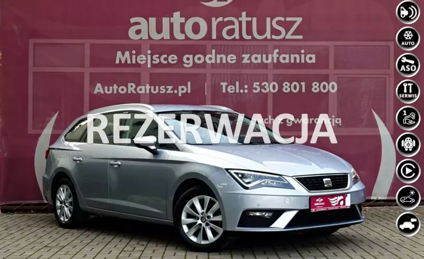 Seat Leon / REZERWACJA / Fv 23% / Lampy Full LED / Automat / Oryginał zdjęcie 