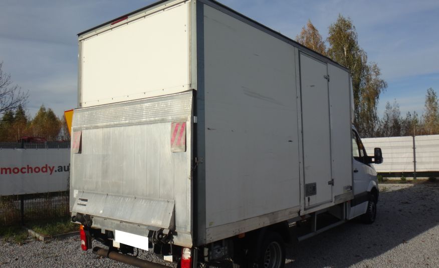 Mercedes LIFT SPRINTER kontener z windą 750kg drzwi boczne klima 2014 bliźniaki zdjęcie 