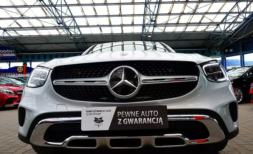 Mercedes GLC 220 COUPE 3 LATA Gwarancja Bezwypadkowy Led 4x4 4MATIC Automat IDEAŁ FV23% 4x2 zdjęcie 