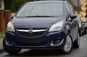 Opel Meriva Zarejestrowana 1.4T 120KM + Gaz Klima Parktronik Alu Gwarncja
