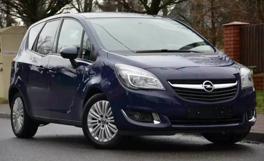 Opel Meriva Zarejestrowana 1.4T 120KM + Gaz Klima Parktronik Alu Gwarncja zdjęcie 9