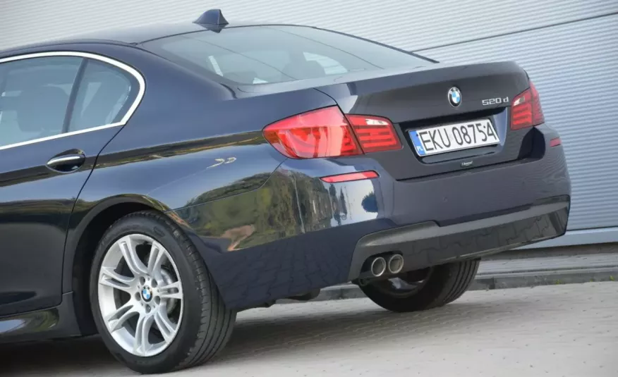 BMW 520 Zarejestrowana 520D Lift M-Pakiet 6WB Serwis Skóra Navi Start/Stop zdjęcie 6