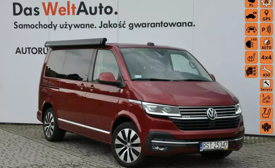 Volkswagen Multivan 2.0TDI 200KM DSG 4Motion Wer.spec. "CRUISE" El.Klapa Kamera Webasto zdjęcie 