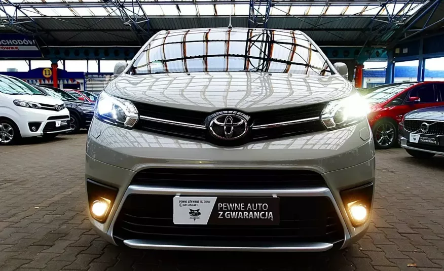 Toyota Proace Verso VIP Automat-177KM LONG 7osobowy GWAR. Fabryczna 1WŁ Kraj Bezwypad F23% 4x2 zdjęcie 
