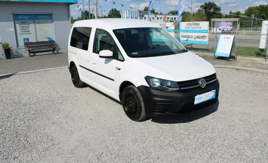 Volkswagen Caddy F-Vat, salon-polska, gwarancja, biały, osobowy, zdjęcie 
