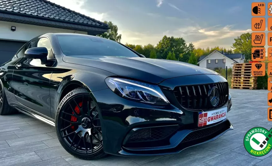 Mercedes C 63 AMG piękna, idealny stan, podniesiona moc 650 KM, modyfikowany wydech zdjęcie 