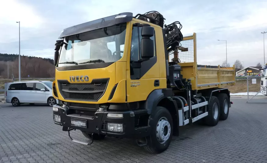 Iveco TRAKKER 450 / 6X4 / WYWROTKA + HDS HIAB XS 122-10m / zdjęcie 