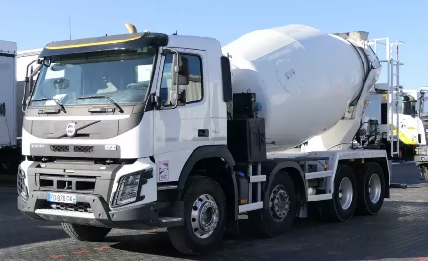 Volvo FMX 410 / BETONOMIESZARKA - 9 M3 / STETTER / GRUSZKA / EURO 6 zdjęcie 