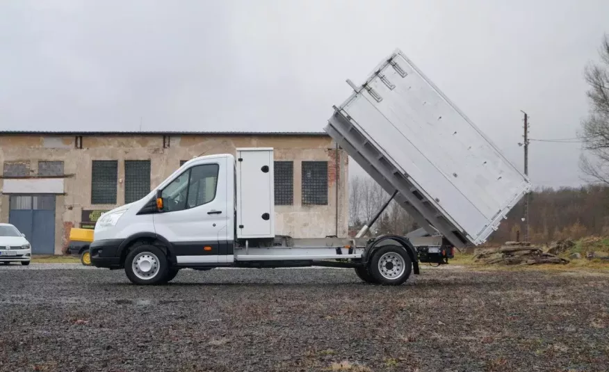 Ford Transit Wywrotka Klima Wysokie Burty 2018 rok zdjęcie 
