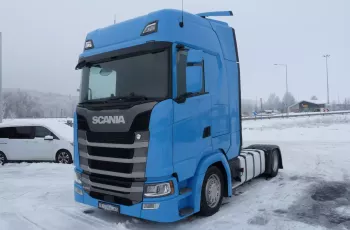Scania S450 / EURO 6 / RETARDER / LOW DECK / KLIMATYZACJA POSTOJOWA /