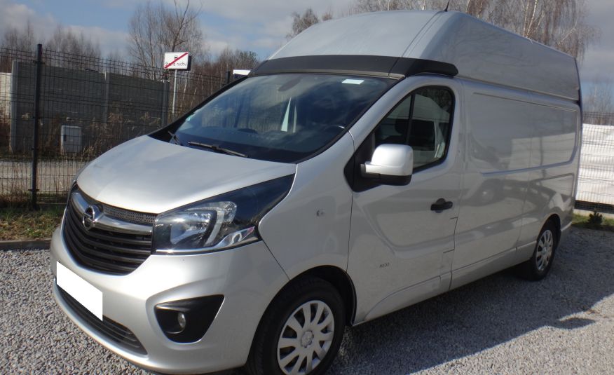 Opel LIFT VIVARO L2H2 2017 pełna opcja navi LED pdc klimatronik 145KM regały półki zdjęcie 