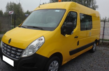 Renault MASTER brygadówka doka dubel kabina 7-osób 2011rok