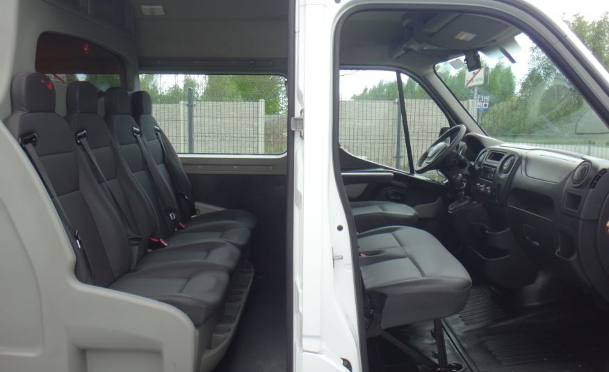 Renault LIFT MASTER brygadówka doka dubel kabina 7-osób klima pdc tempomat kamera cofania pdc + stacja paliw zdjęcie 5
