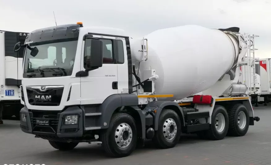 MAN TGS 32.420 / BETONOMIESZARKA / IMER - 9 M3 / GRUSZKA / BETONIARKA / EURO 6 / zdjęcie 