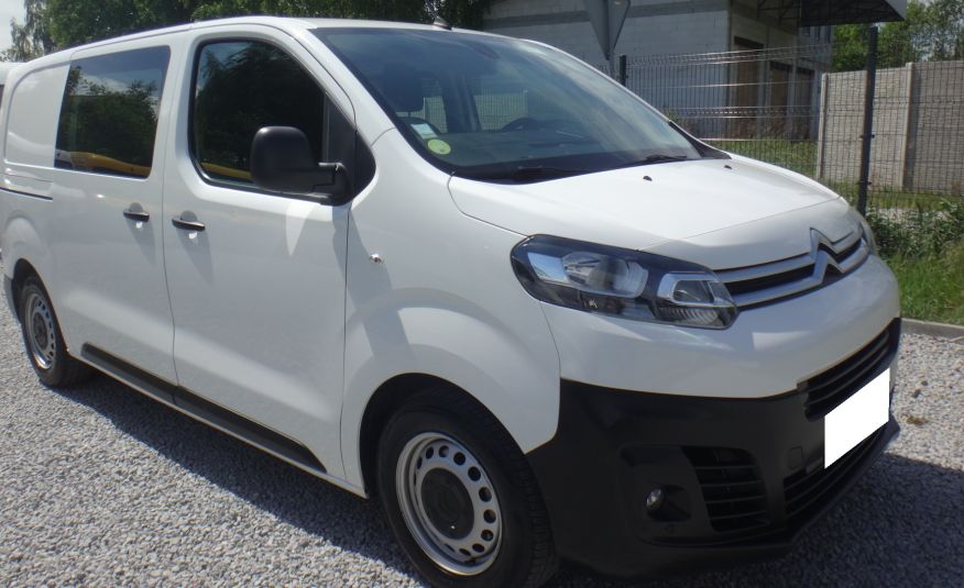 Citroen LIFT JUMPY brygadówka doka dubel kabina 6-os 2021rok idealny zdjęcie 