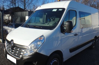 Renault LIFT MASTER brygadówka 2017 klima kamera cofania doka dubel kabina