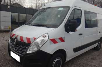 Renault MASTER LIFT brygadówka doka dubel kabina 7-osób 104tys km 2019rok ładny