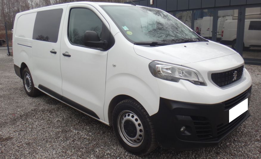 Peugeot LIFT EXPERT brygadówka doka dubel kabina 6-osó ładny 2020rokj navi kamera cofania zdjęcie 