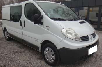 Renault LIFT TRAFIC L2H1 LONG 2014 klima pdc brygadówka doka dubel kabina 6-osób